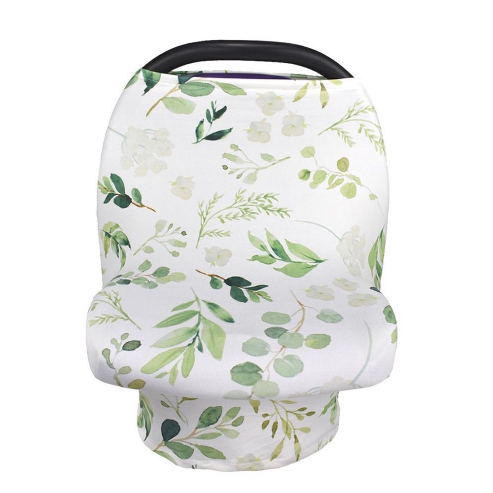 Floral car seat cover